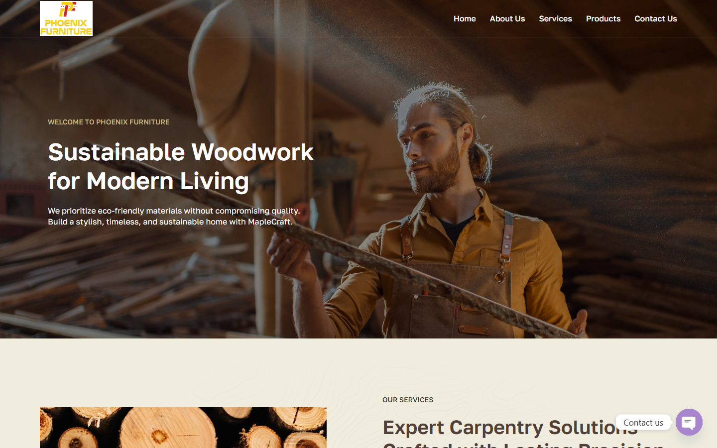 Phoenix Furniture website