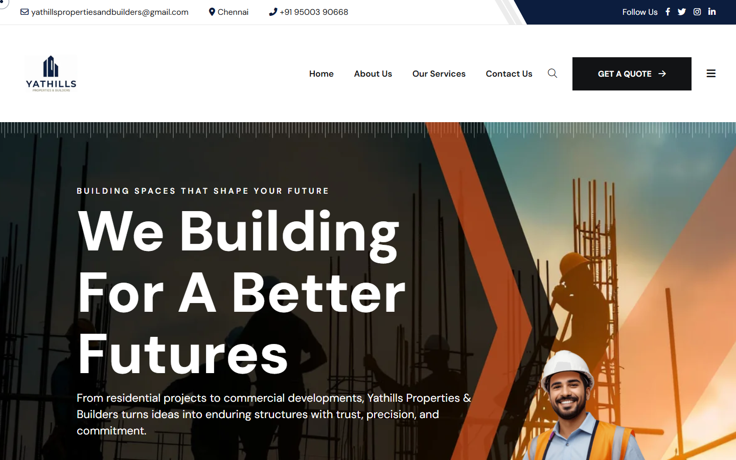 Yathills website
